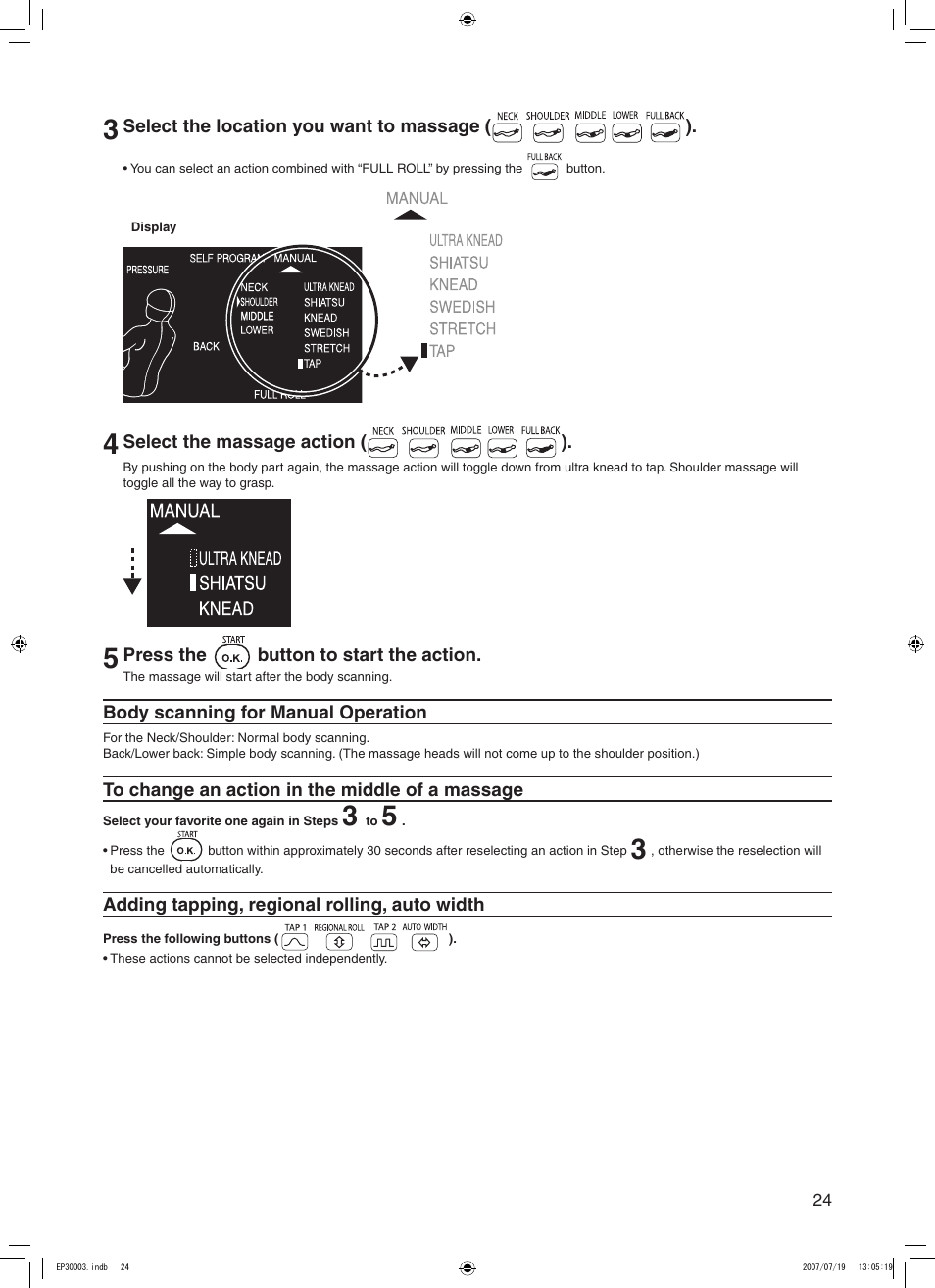 Panasonic 30003 User Manual | Page 25 / 46