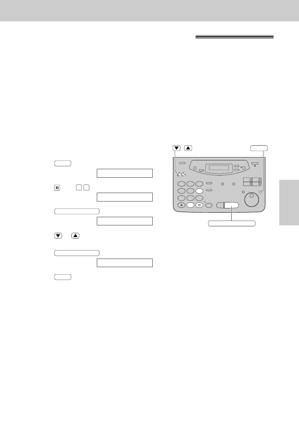 Options, Ring count in the tad/fax mode | Panasonic KX-FP101AL User Manual | Page 109 / 140