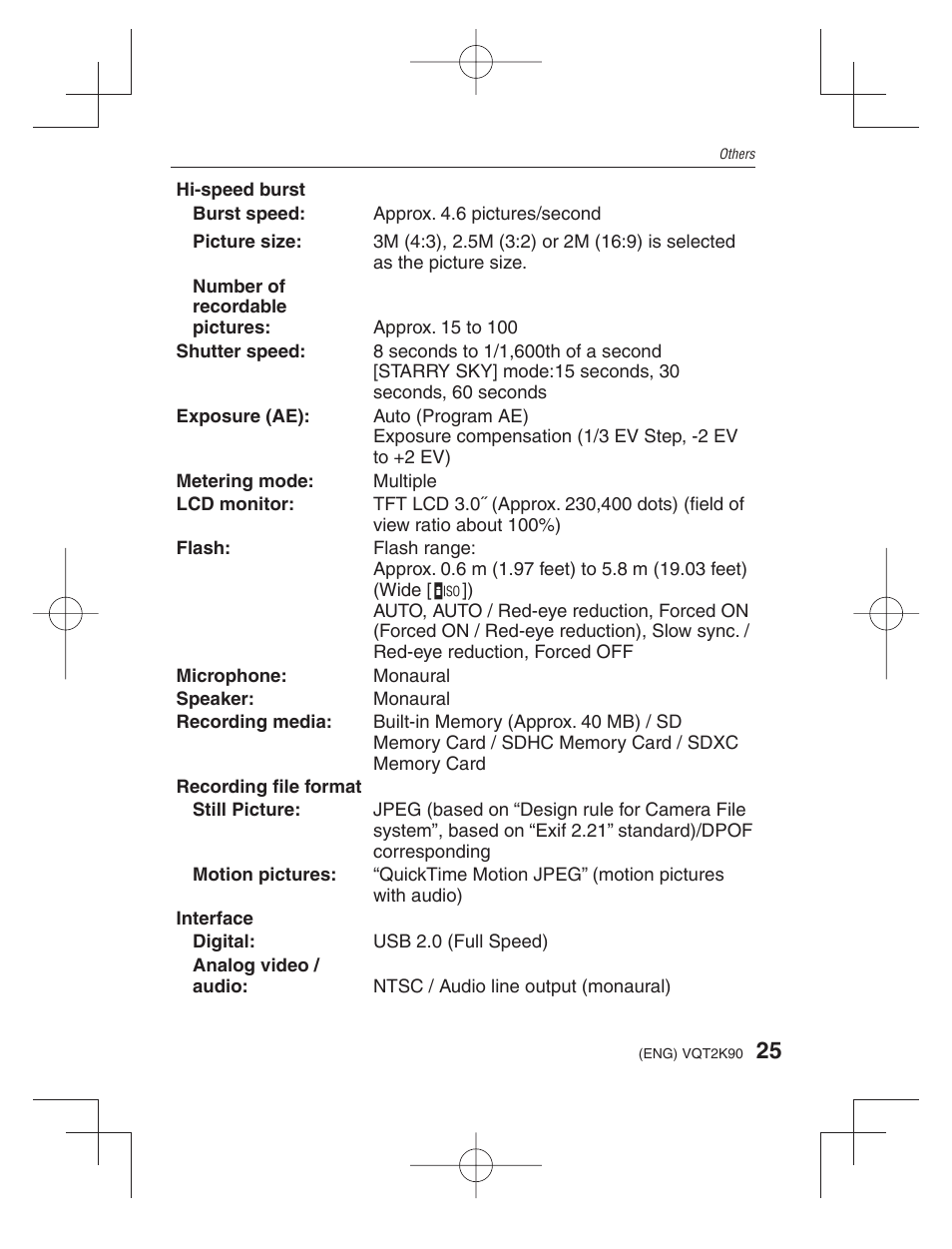 Panasonic DMC-FH22 User Manual | Page 25 / 34