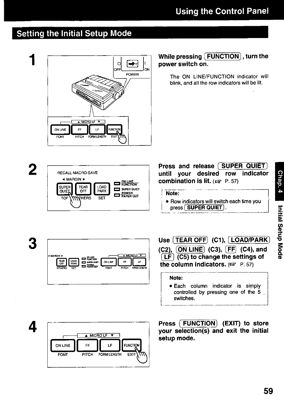 Panasonic KX-P3123 User Manual | Page 59 / 116