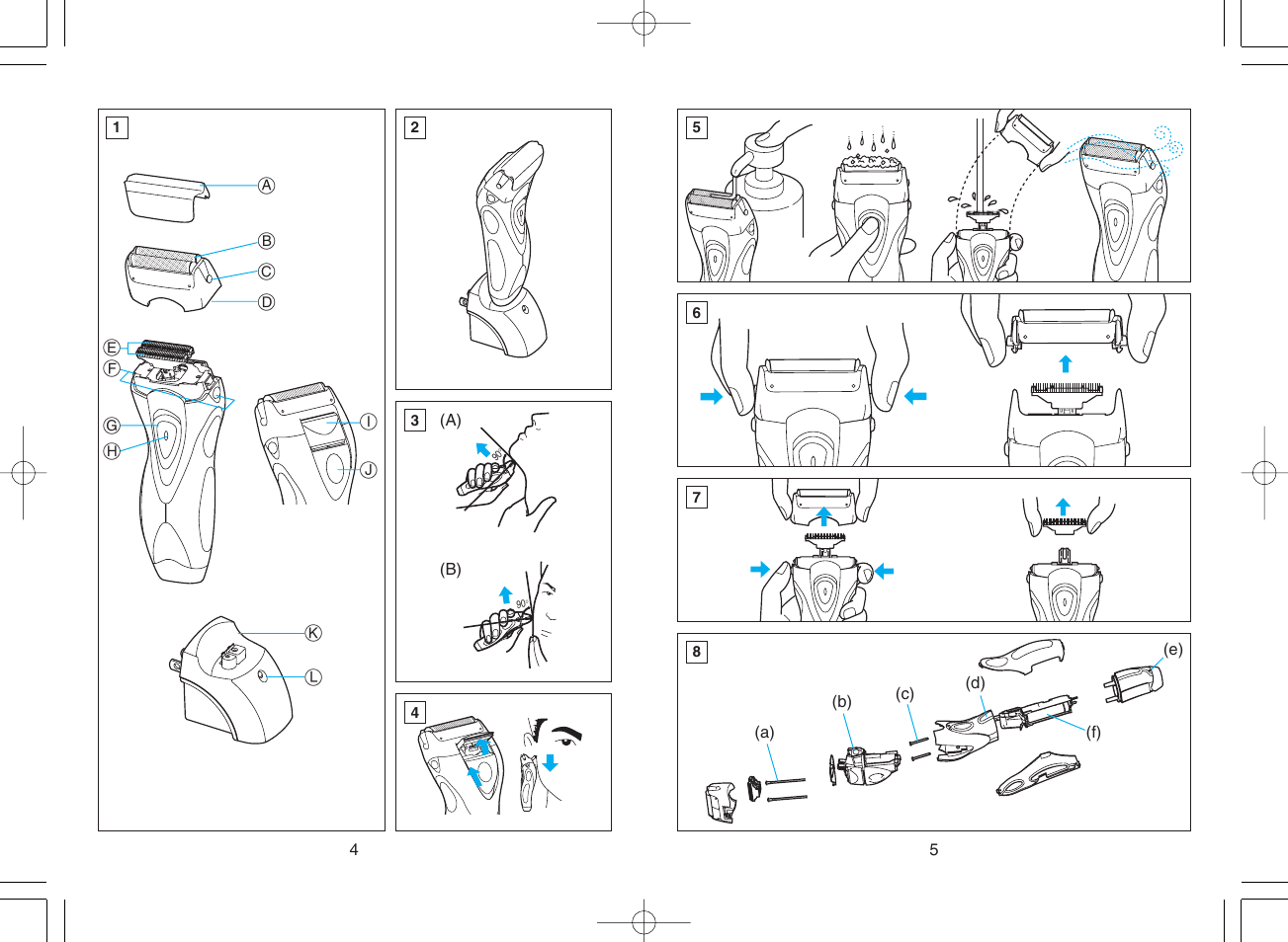 Panasonic ES4027 User Manual | Page 3 / 10