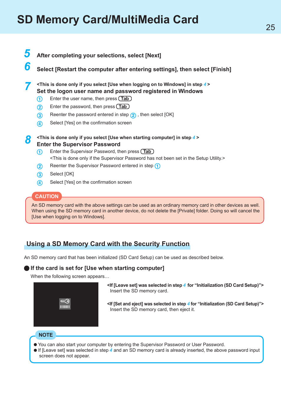 Panasonic CF-R1 User Manual | Page 25 / 52