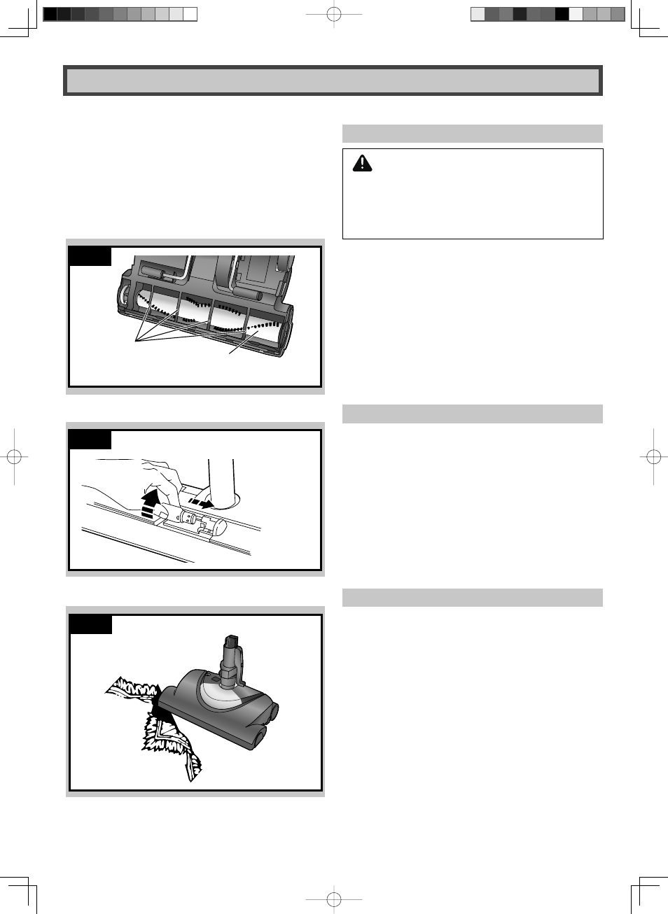 Warning, D - maintenance and servicing | Panasonic MC-CG887 User Manual | Page 18 / 32