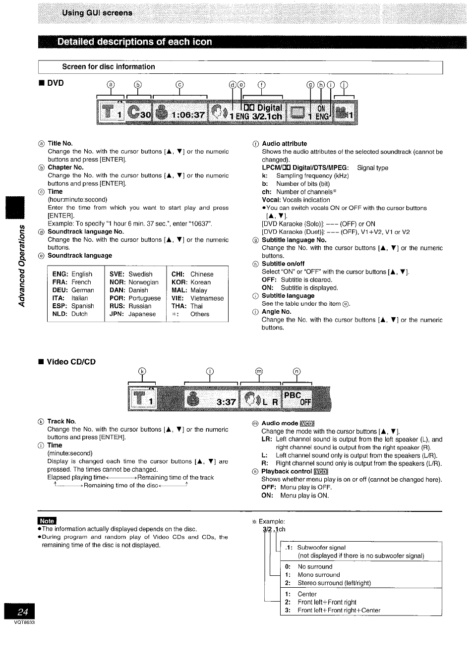 Panasonic DVD-RV40 EN User Manual | Page 24 / 44