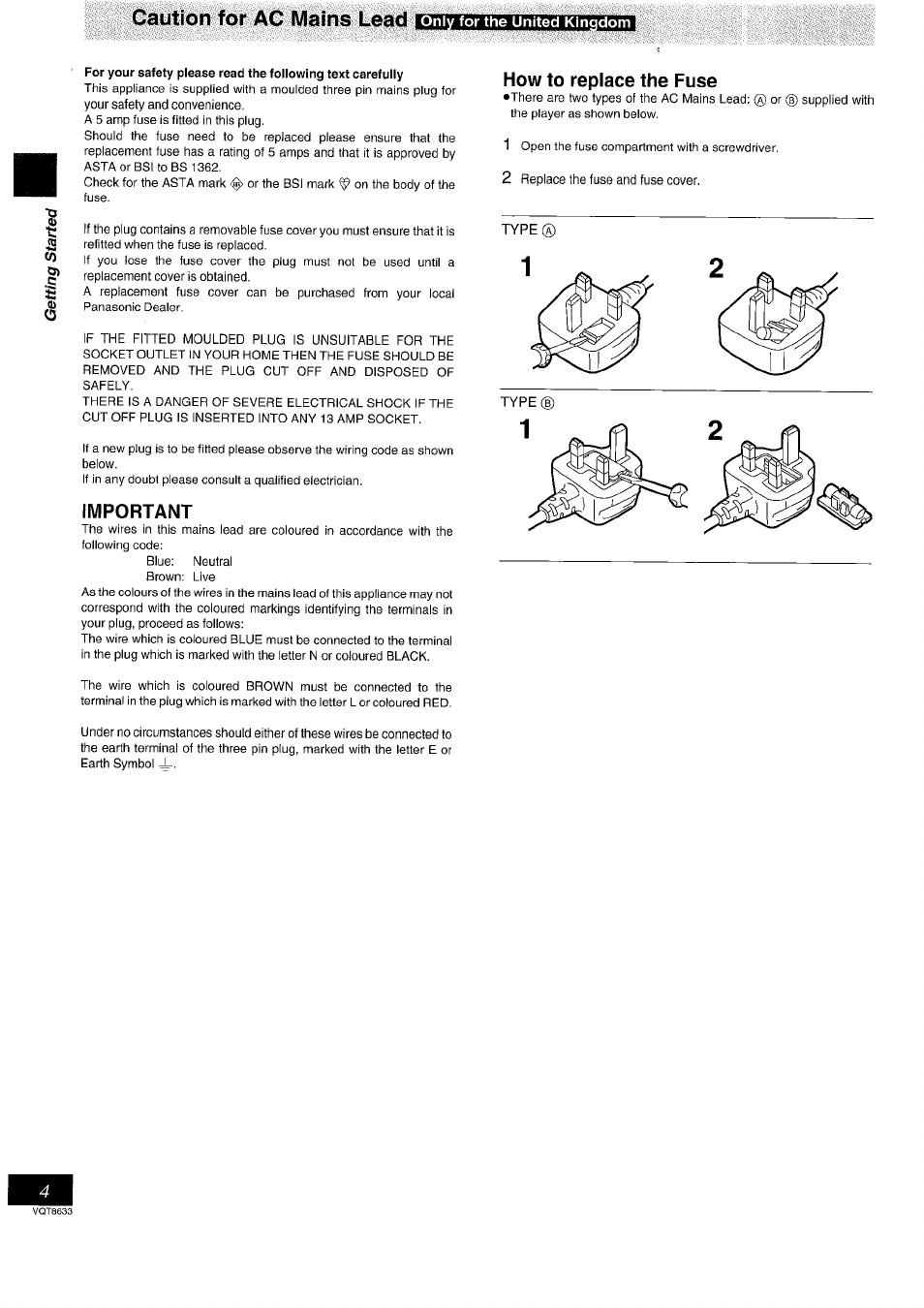 Panasonic DVD-RV40 EN User Manual | Page 4 / 44