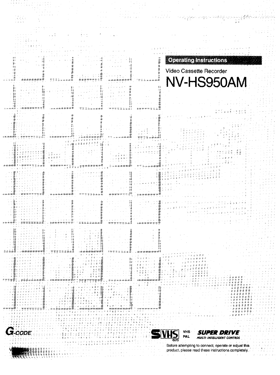 Panasonic NV-HS950AM User Manual | 48 pages