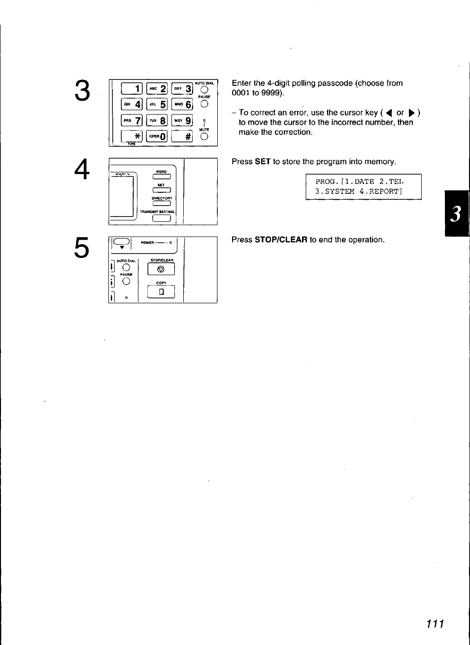 Panasonic KX-F3100 User Manual | Page 113 / 248
