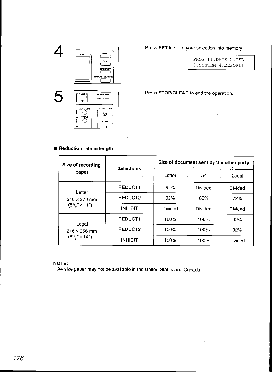 Note | Panasonic KX-F3100 User Manual | Page 178 / 248