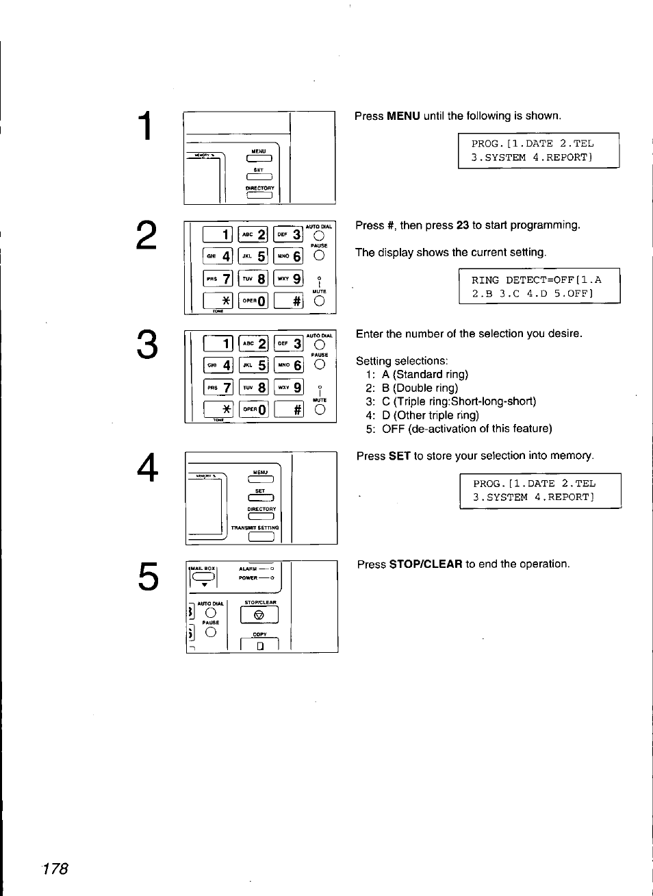 I □ i | Panasonic KX-F3100 User Manual | Page 180 / 248