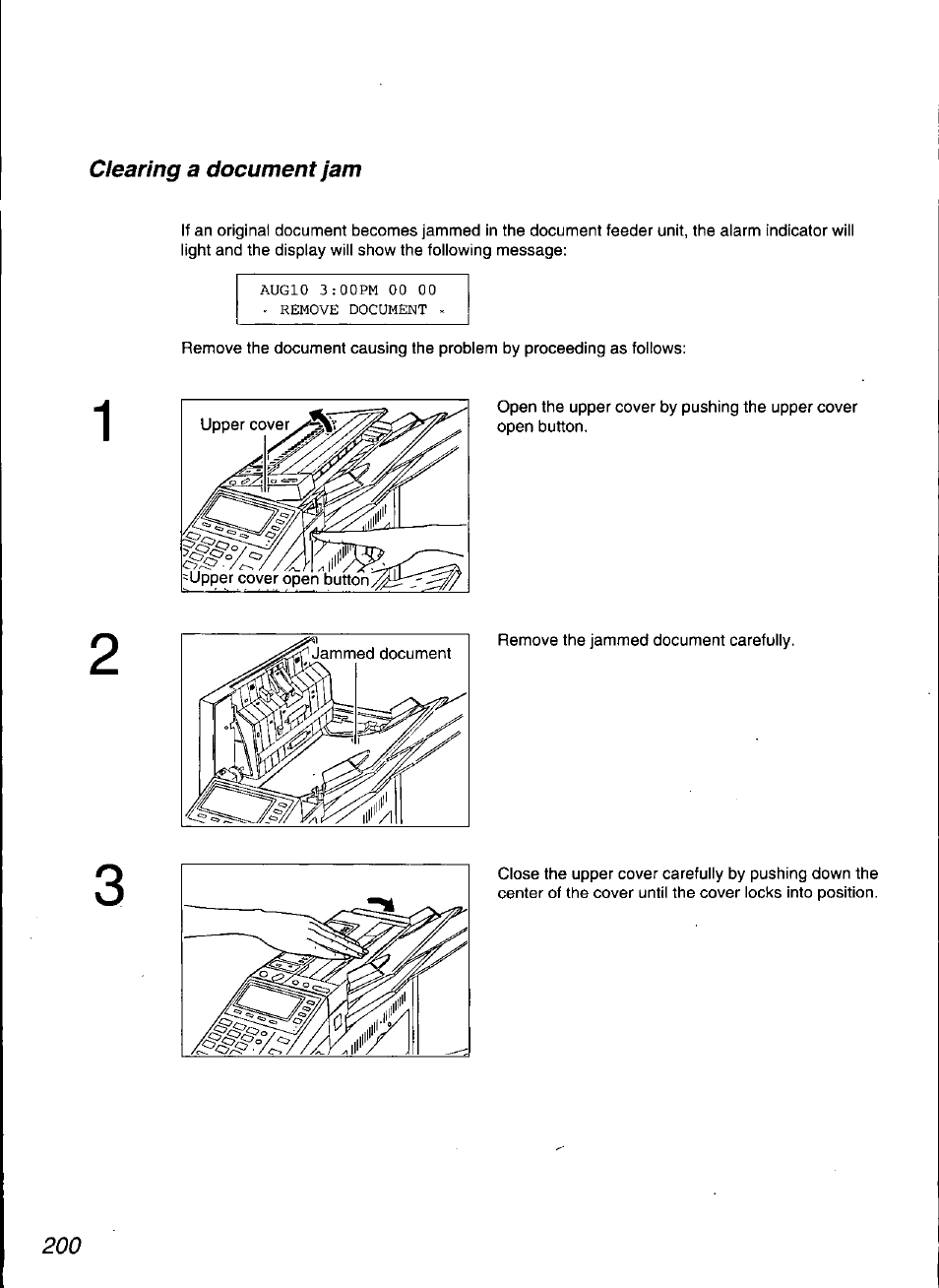 Panasonic KX-F3100 User Manual | Page 202 / 248