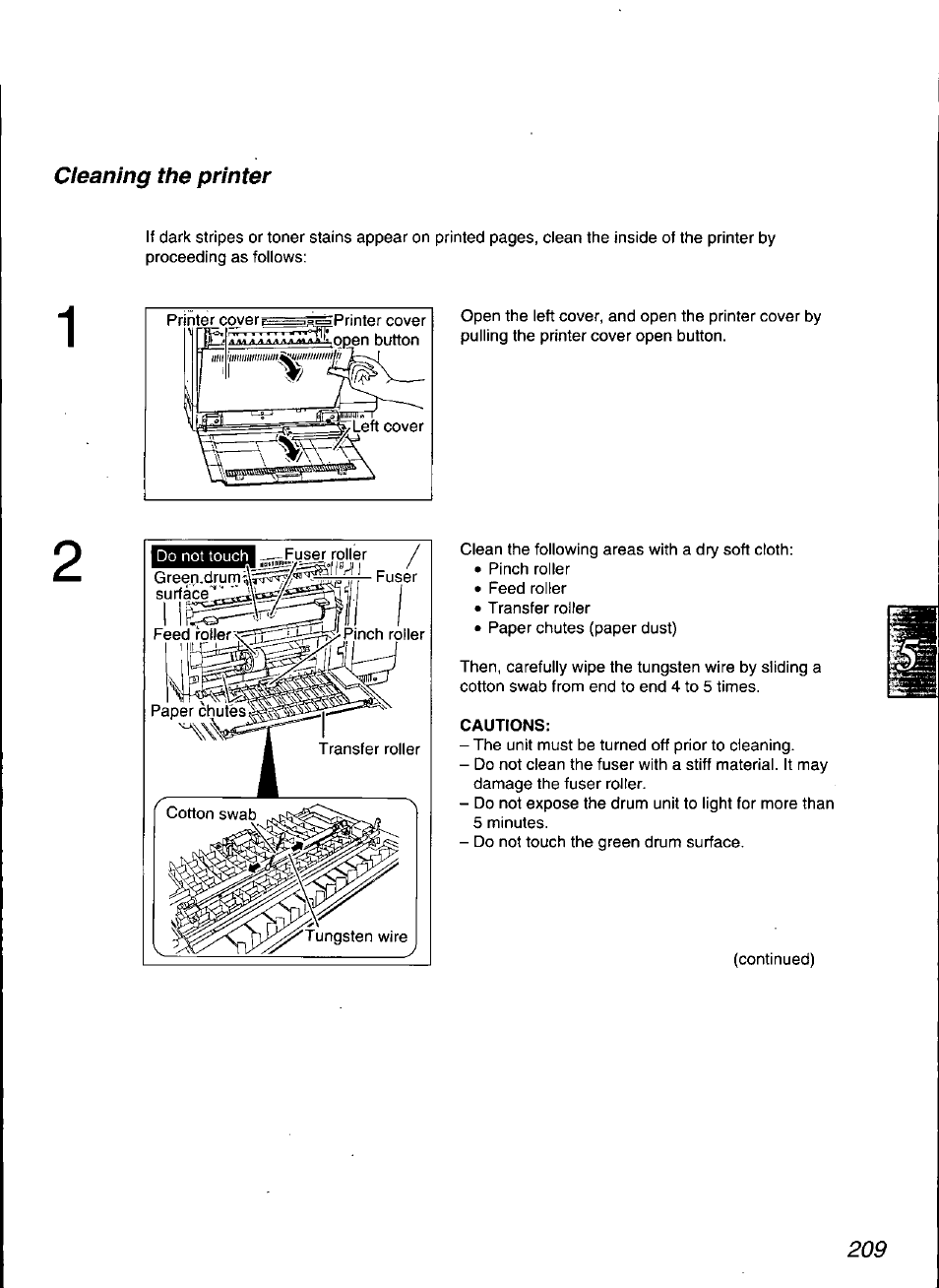 Cautions, I ip | Panasonic KX-F3100 User Manual | Page 211 / 248