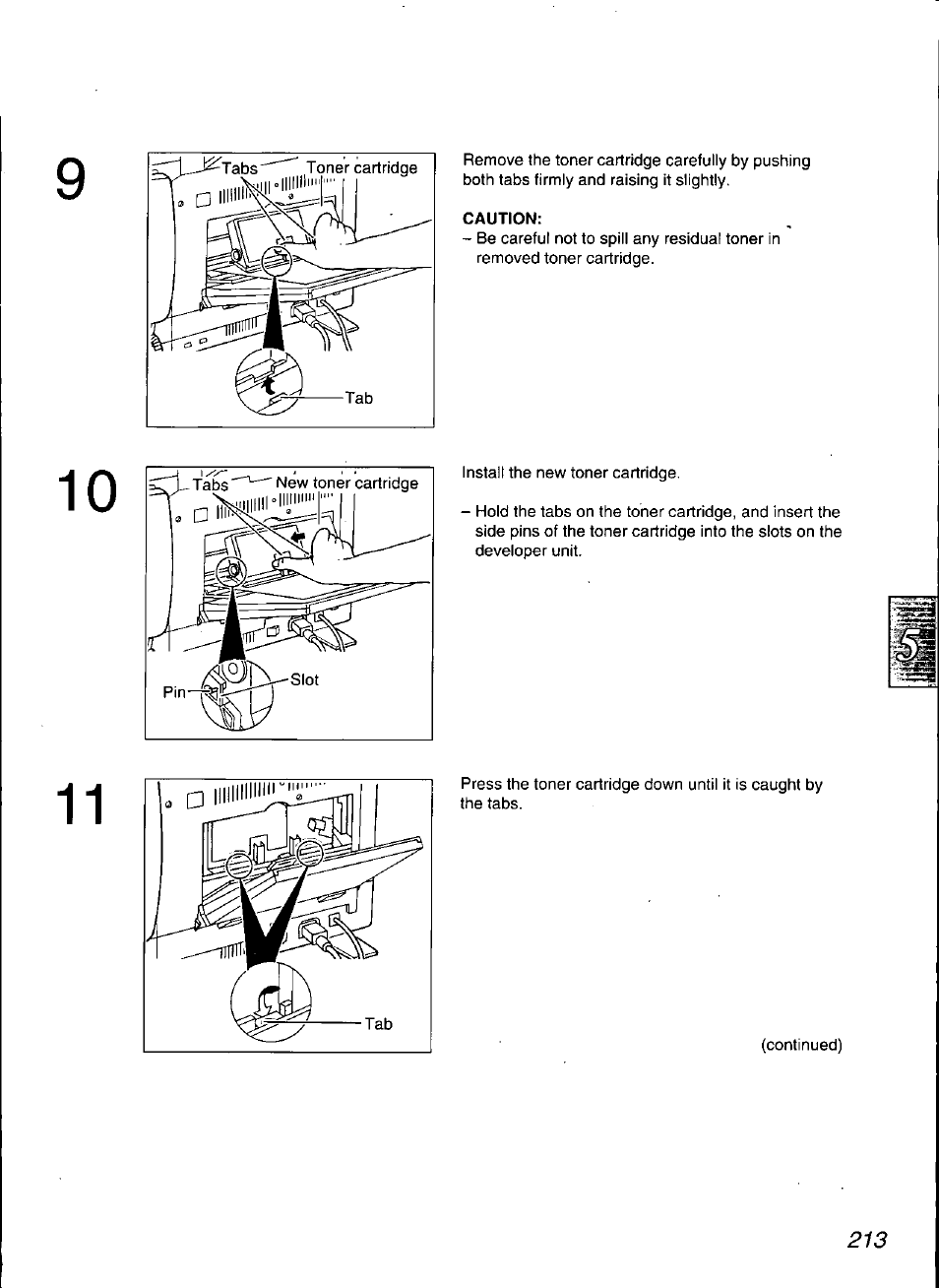 Caution | Panasonic KX-F3100 User Manual | Page 215 / 248