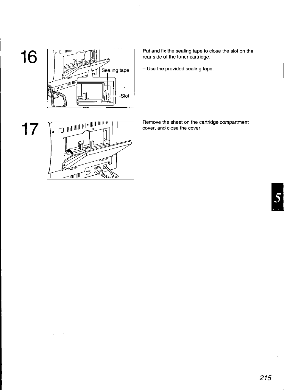 Panasonic KX-F3100 User Manual | Page 217 / 248