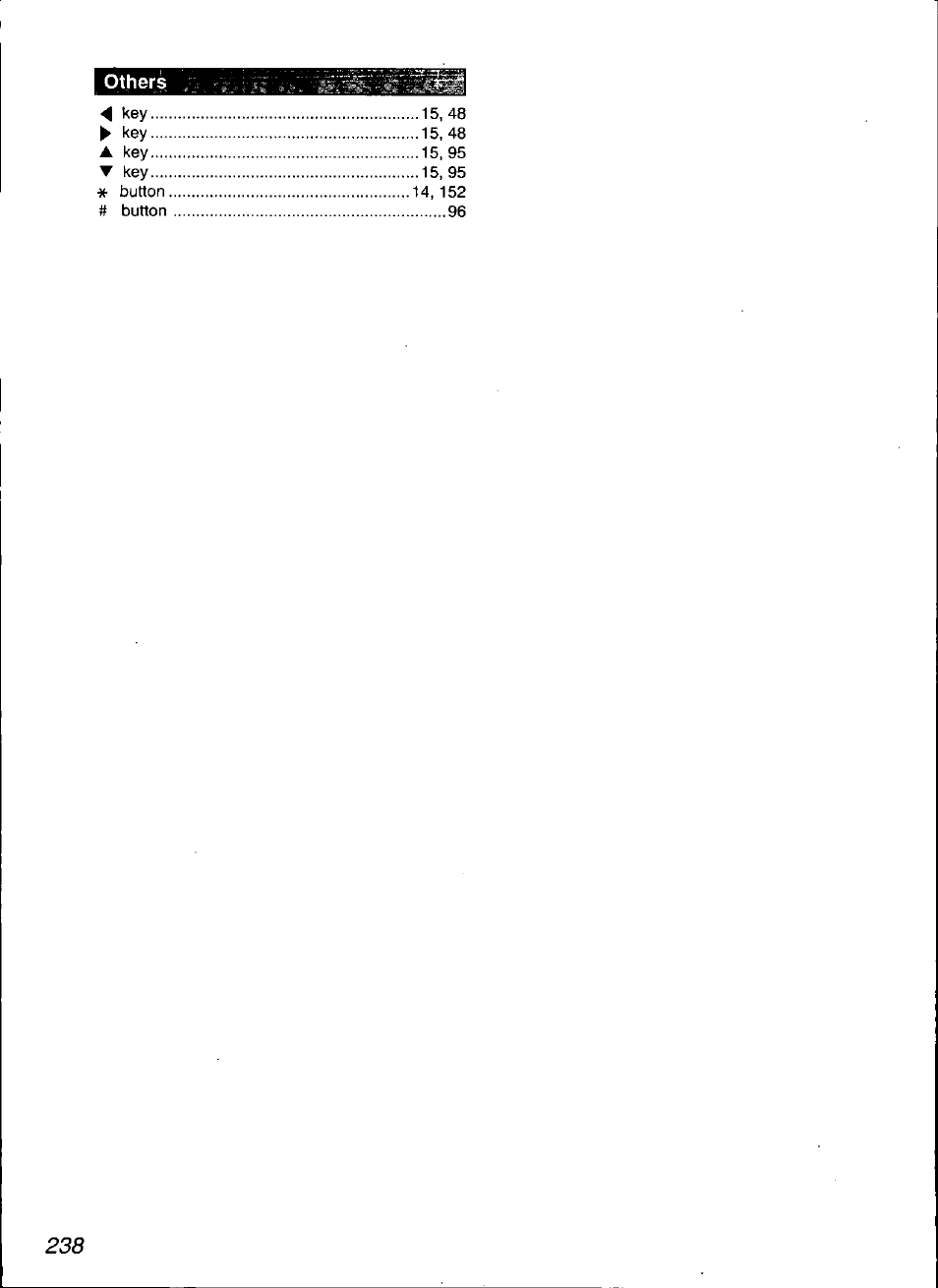 Panasonic KX-F3100 User Manual | Page 240 / 248