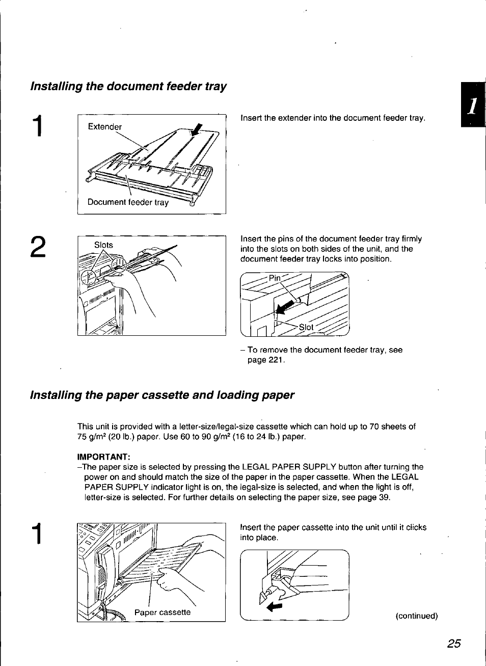 Important | Panasonic KX-F3100 User Manual | Page 27 / 248