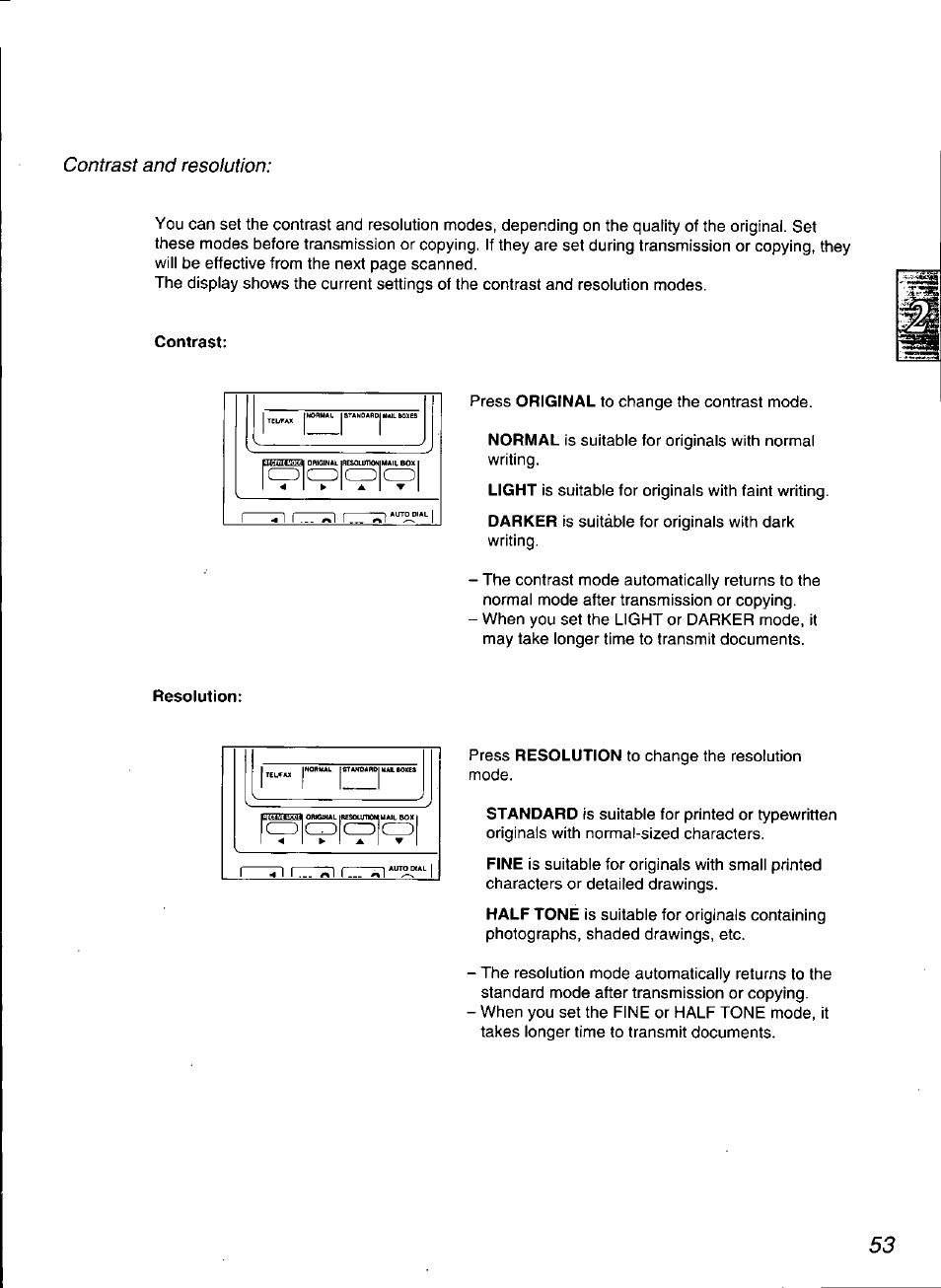 Panasonic KX-F3100 User Manual | Page 55 / 248