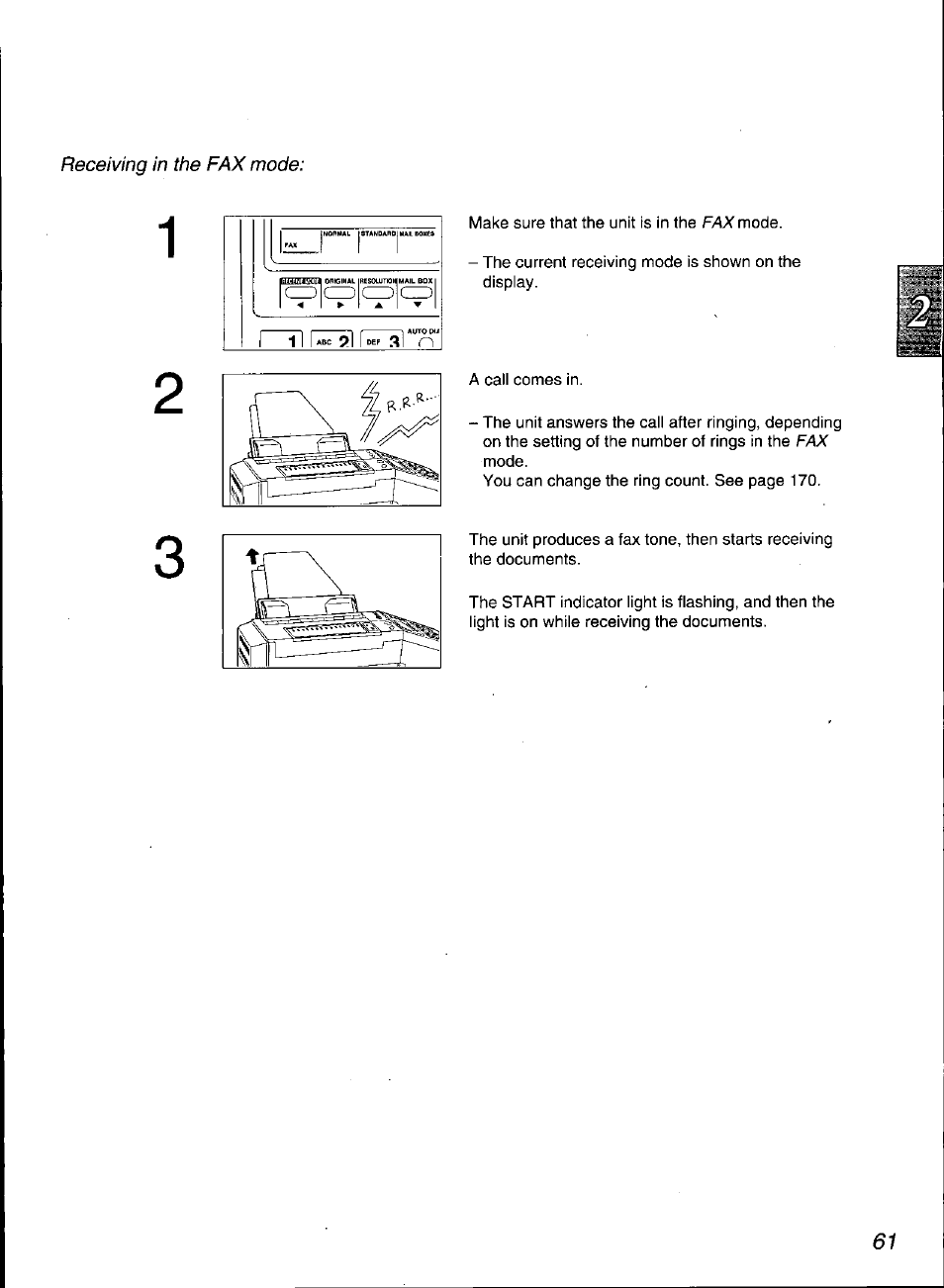 Panasonic KX-F3100 User Manual | Page 63 / 248
