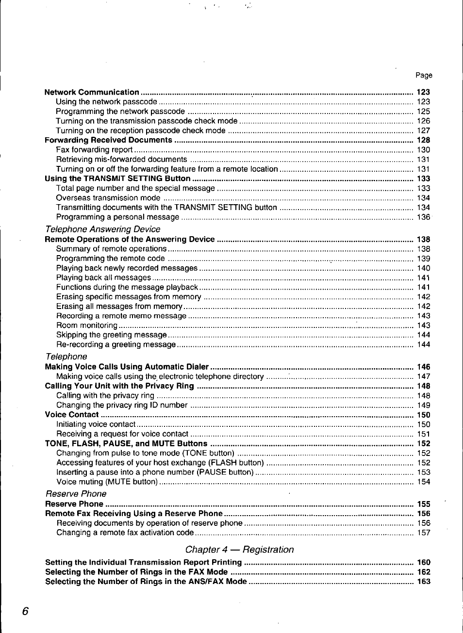 Panasonic KX-F3100 User Manual | Page 8 / 248