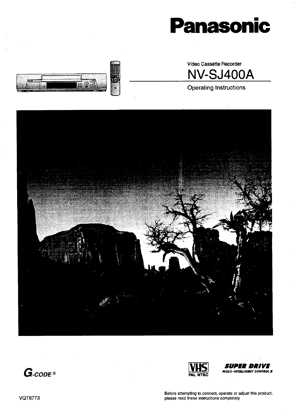 Panasonic nv-sj400 User Manual | 34 pages