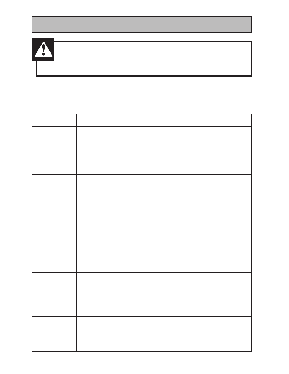 Warning, Before requesting service | Panasonic MC-V400 User Manual | Page 24 / 28