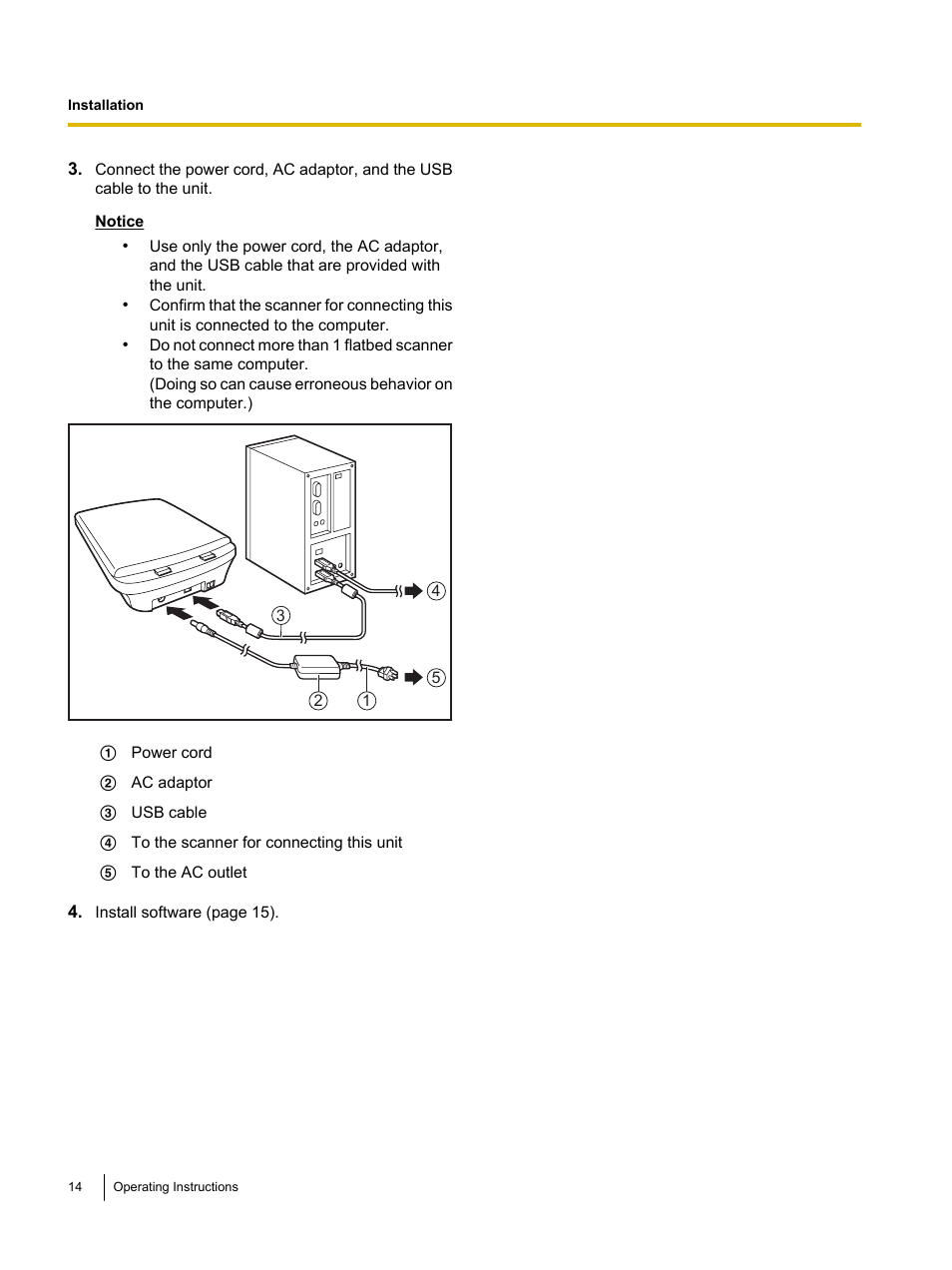 Panasonic KV-SS080 User Manual | Page 14 / 32