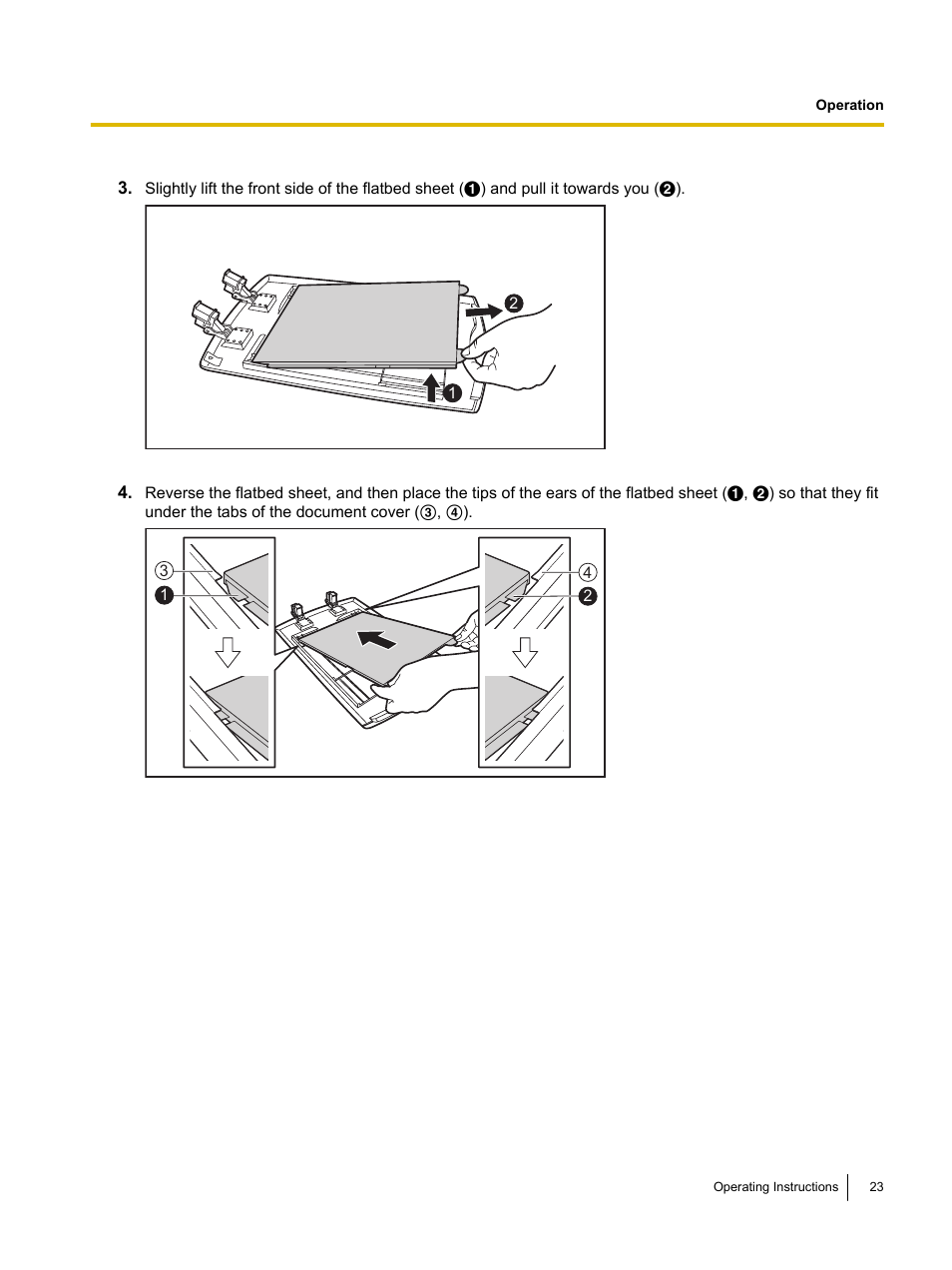 Panasonic KV-SS080 User Manual | Page 23 / 32
