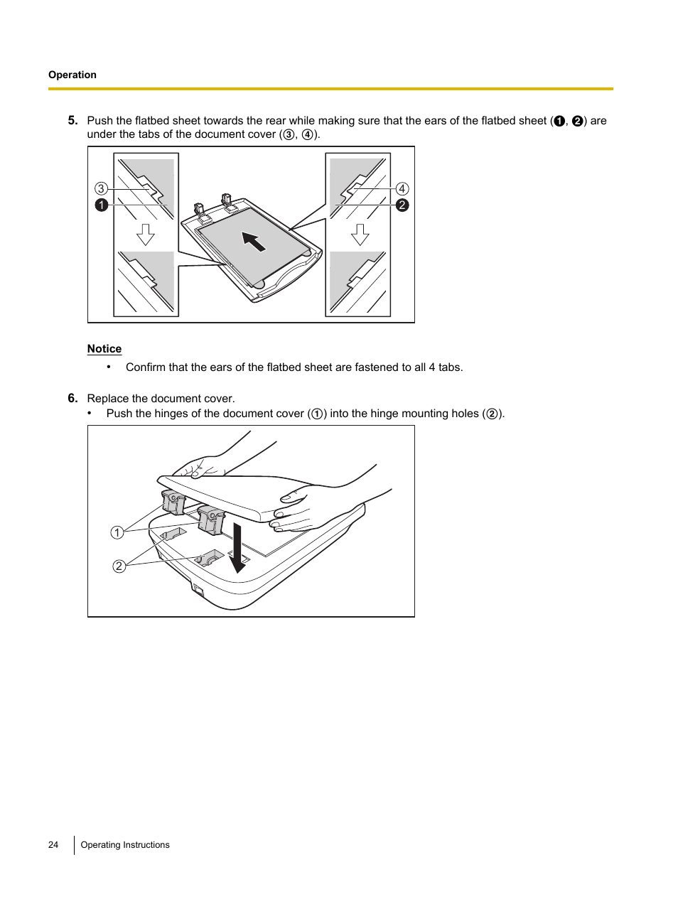 Panasonic KV-SS080 User Manual | Page 24 / 32