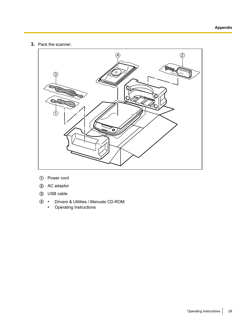 Panasonic KV-SS080 User Manual | Page 29 / 32