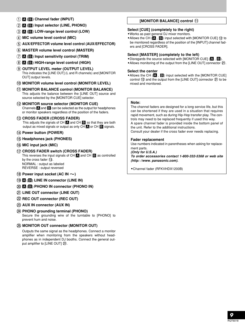 Panasonic SH-EX1200 User Manual | Page 9 / 12