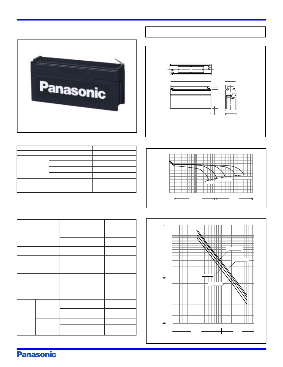 Panasonic LC-R063R4P User Manual | 1 page