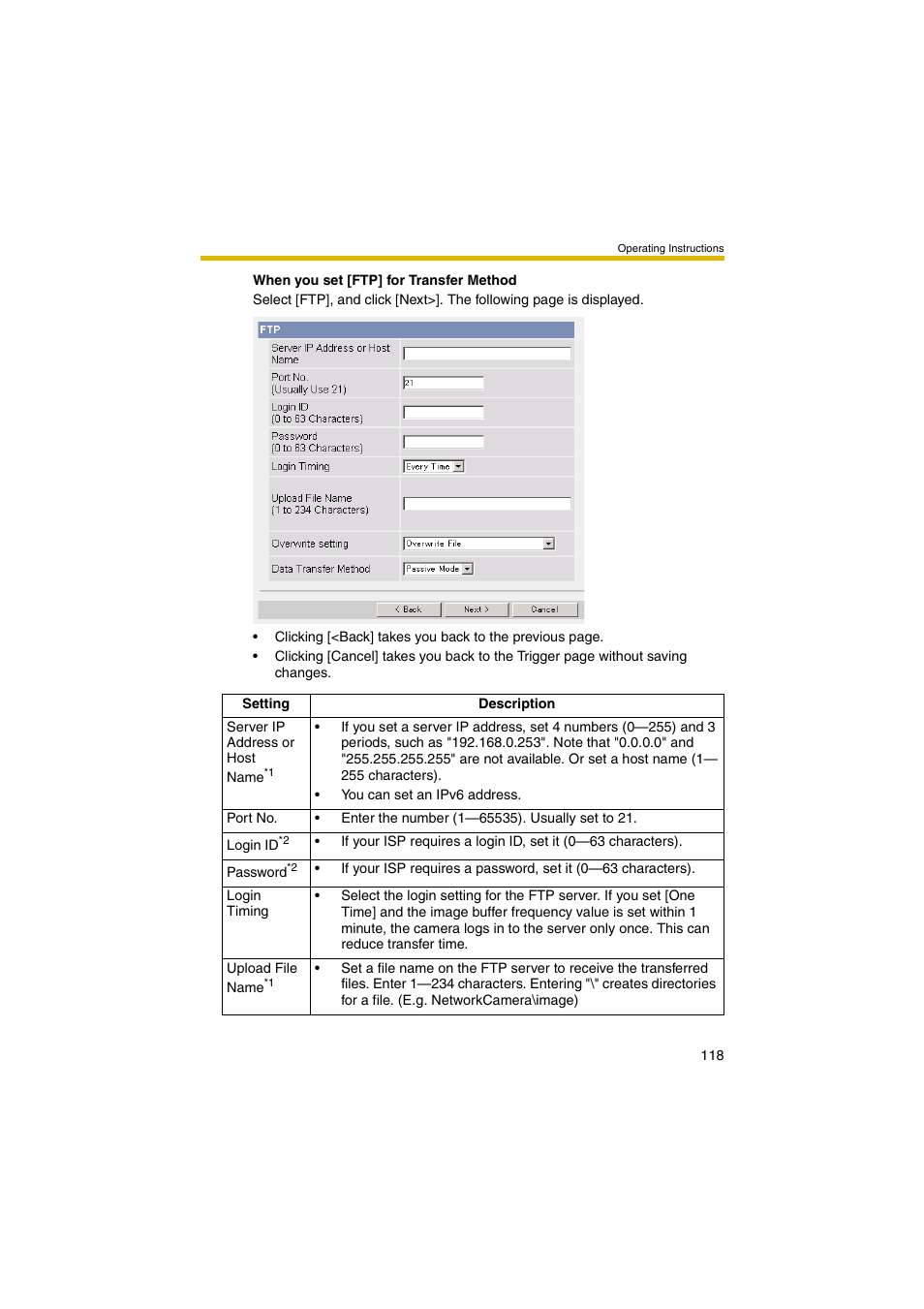 Panasonic BB-HCM381 User Manual | Page 118 / 204