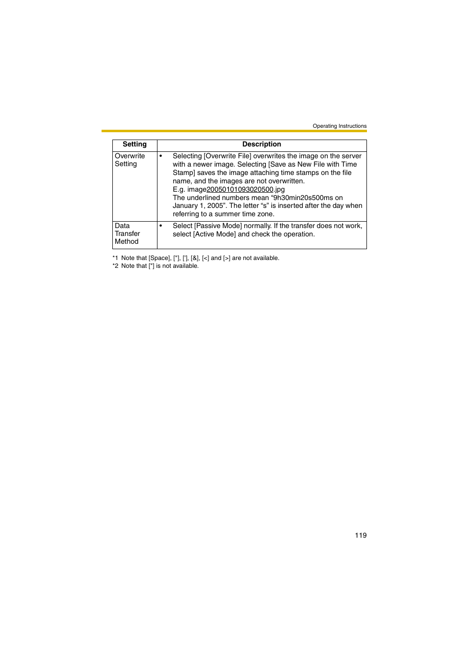 Panasonic BB-HCM381 User Manual | Page 119 / 204