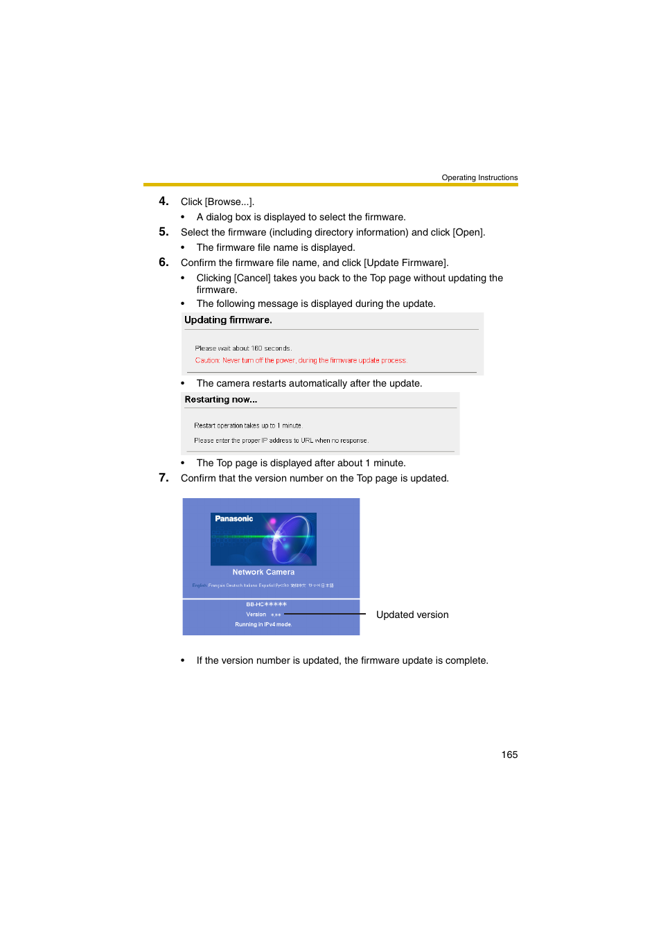 Panasonic BB-HCM381 User Manual | Page 165 / 204