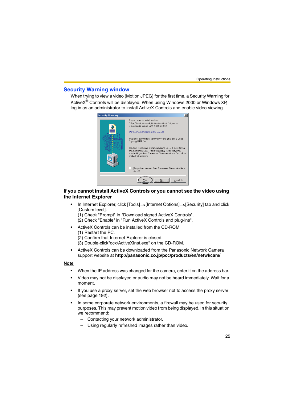 Panasonic BB-HCM381 User Manual | Page 25 / 204
