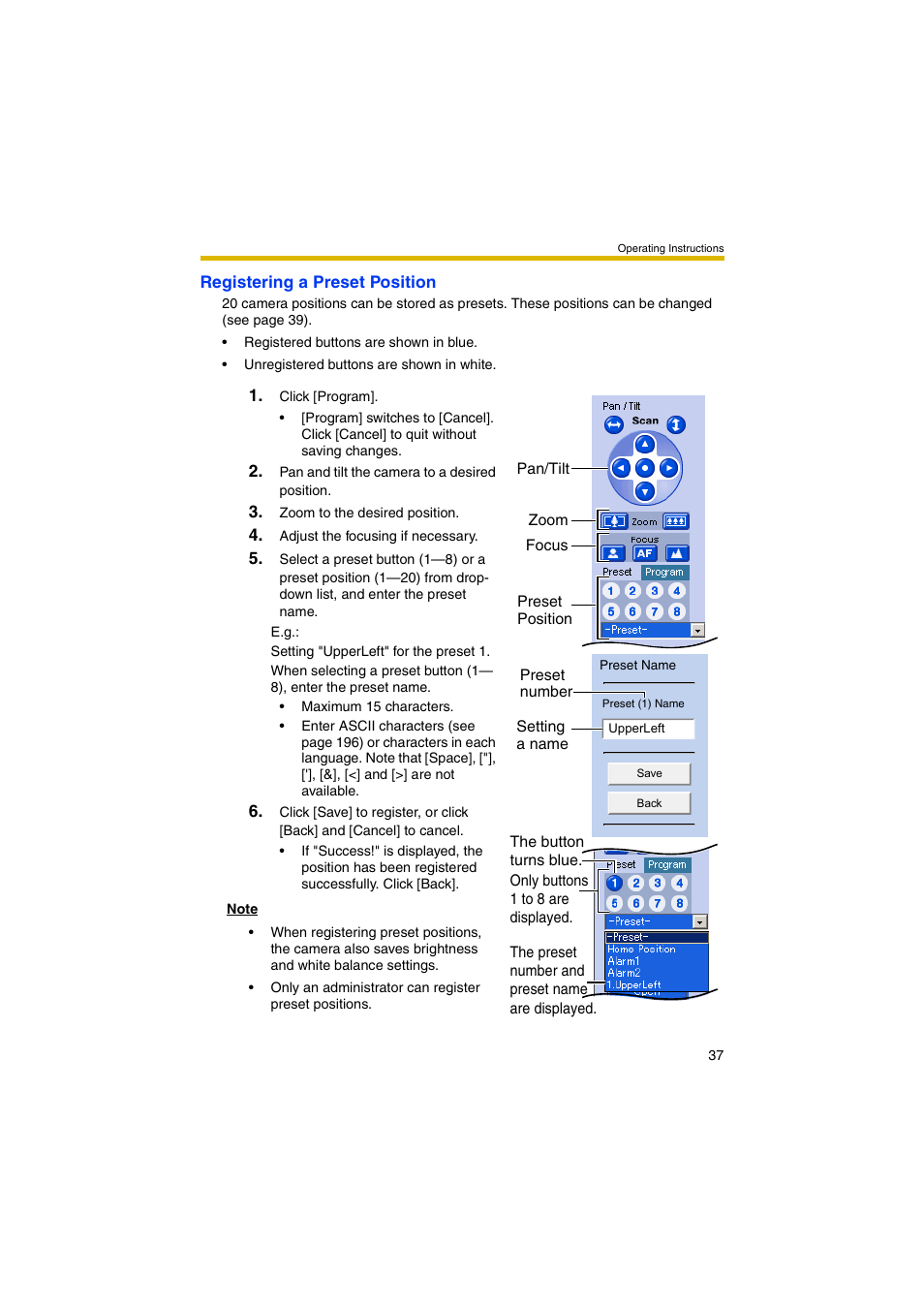 Panasonic BB-HCM381 User Manual | Page 37 / 204