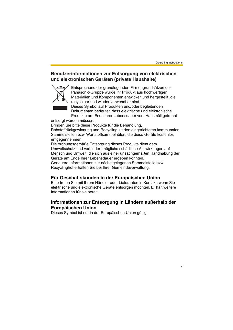 Panasonic BB-HCM381 User Manual | Page 7 / 204