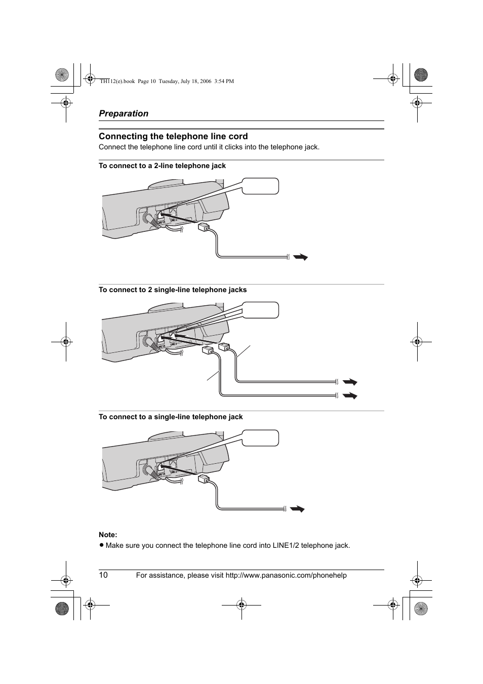 Panasonic KX-TH112 User Manual | Page 10 / 92