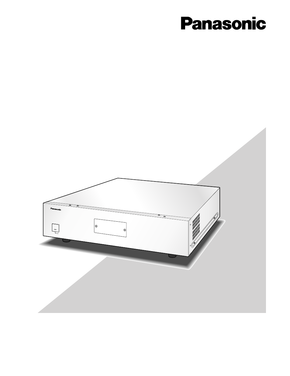 Panasonic WJ-SX 150 User Manual | 148 pages