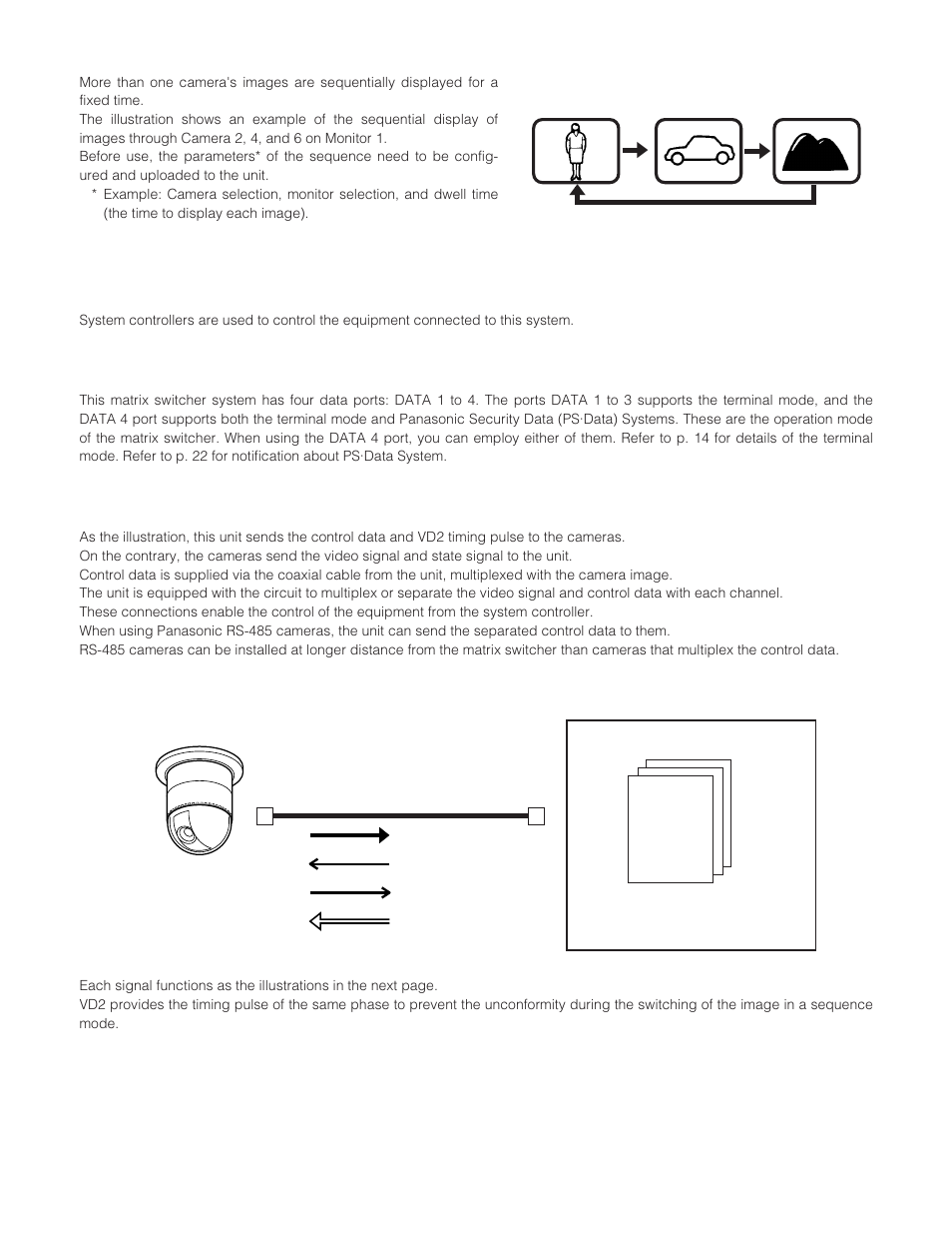 System control | Panasonic WJ-SX 150 User Manual | Page 10 / 148