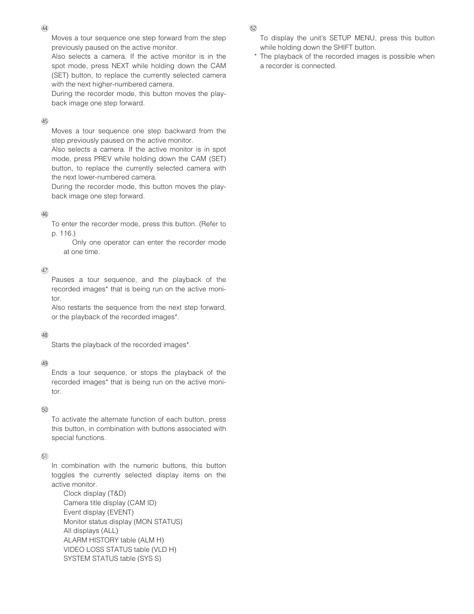 Panasonic WJ-SX 150 User Manual | Page 27 / 148
