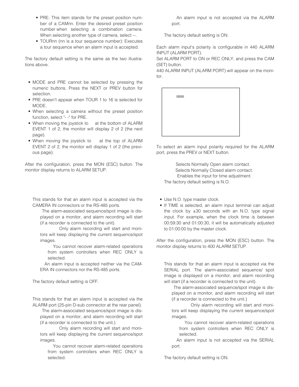 Panasonic WJ-SX 150 User Manual | Page 55 / 148