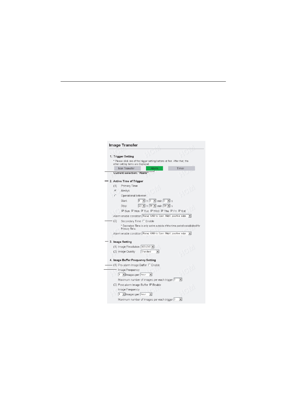 Transfer in the alarm mode | Panasonic KX-HCM8 User Manual | Page 64 / 118