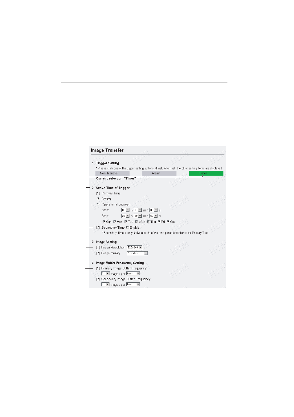 Transfer in the timer mode | Panasonic KX-HCM8 User Manual | Page 70 / 118