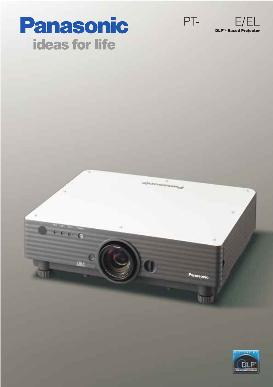 Panasonic PT-D5500E User Manual | 6 pages