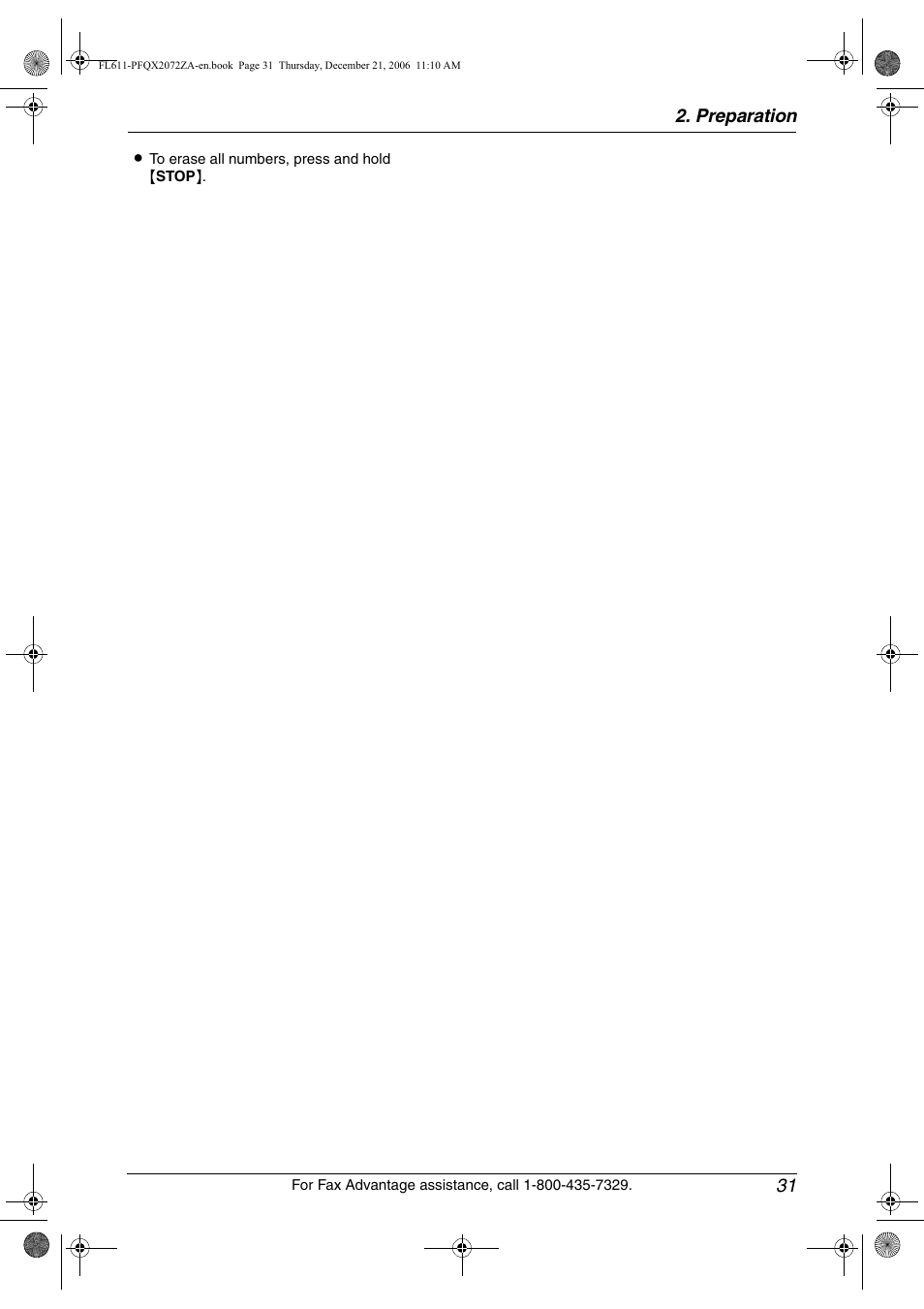 Panasonic KX-FL611 User Manual | Page 33 / 86