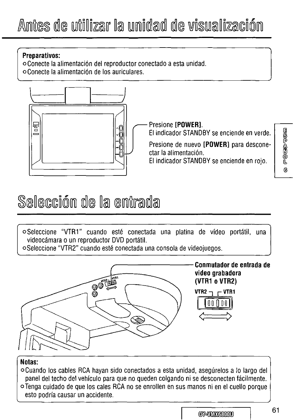 Ir la id | Panasonic CY VMX6800U User Manual | Page 61 / 76