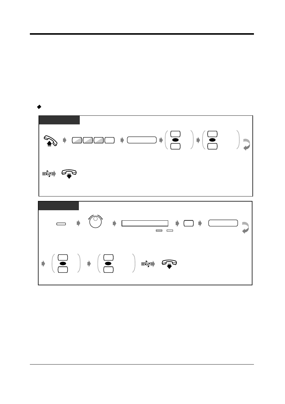 7setting the telephone according to your needs, 7 setting the telephone according to your needs, 108 user manual | Panasonic KX-T7565 User Manual | Page 108 / 296