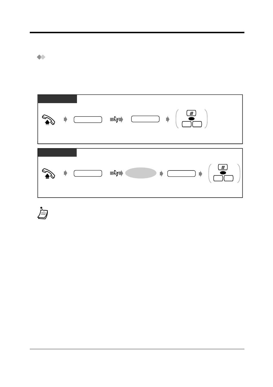 4if cti service is used, 4 if cti service is used, User manual 147 | Using a cti code (cti code entry) | Panasonic KX-T7565 User Manual | Page 147 / 296