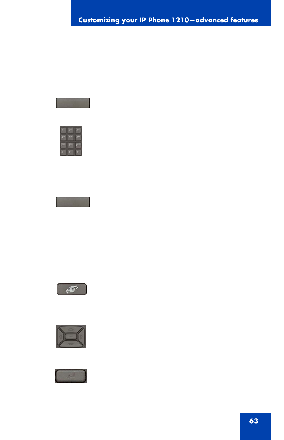 Panasonic 1210 User Manual | Page 63 / 120