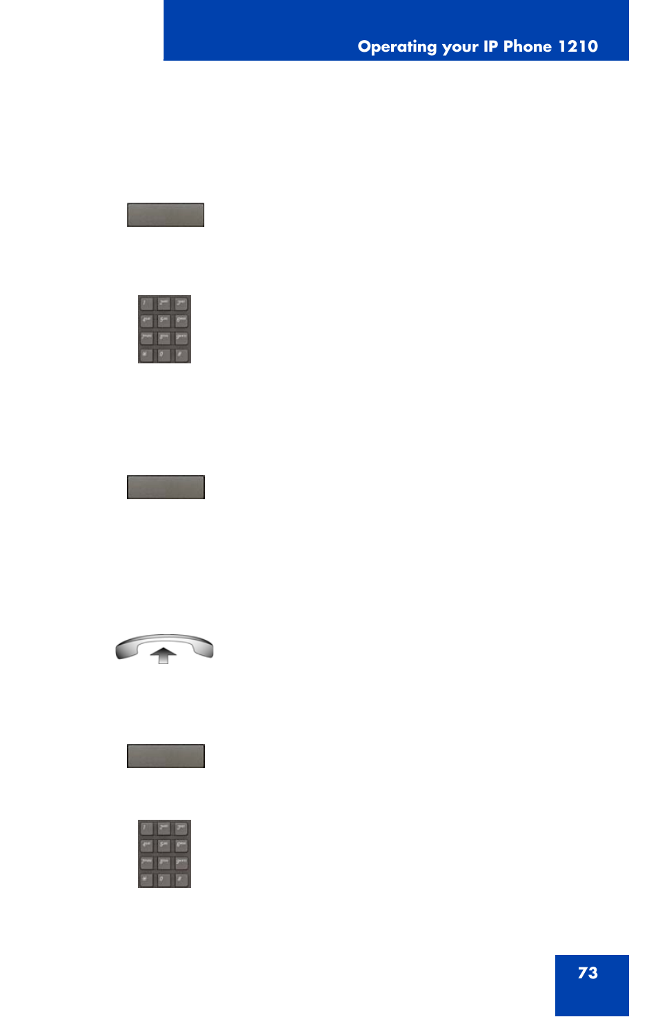 Panasonic 1210 User Manual | Page 73 / 120